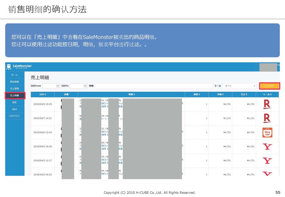 SaleMonsterサービス概要
